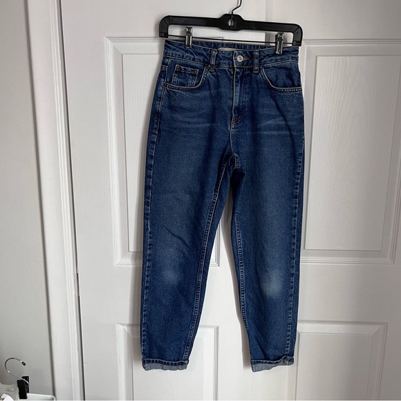 TOPSHOP MOTO MOM JEANS SIZE 25 - Picture 4 of 11